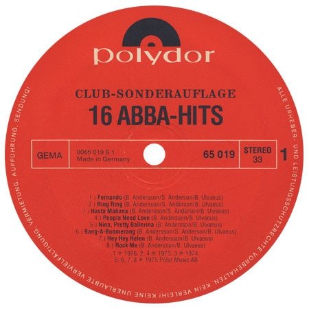 ABBA - 16 ABBA Hits (LP)