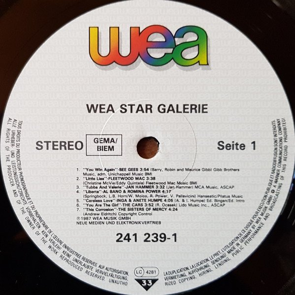WEA Star Galerie (LP)