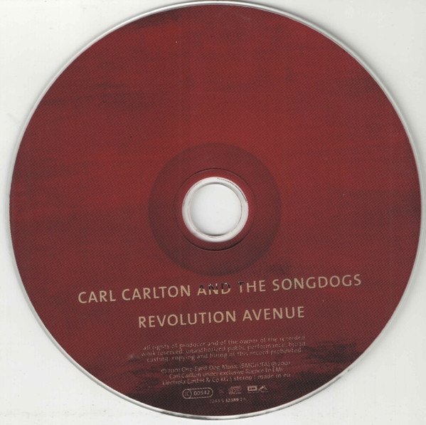 Carl Carlton And The Songdogs - Revolution Avenue (CD)
