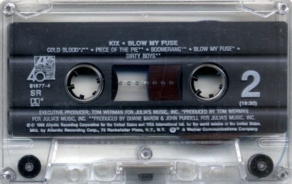 Kix - Blow My Fuse (MC)