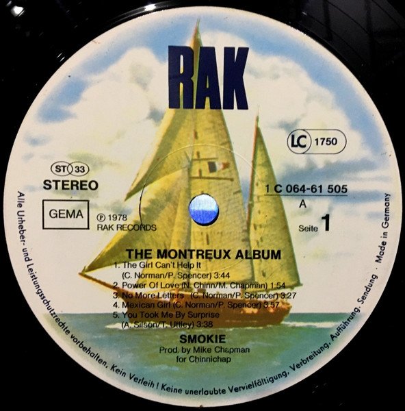 Smokie - The Montreux Album (LP)