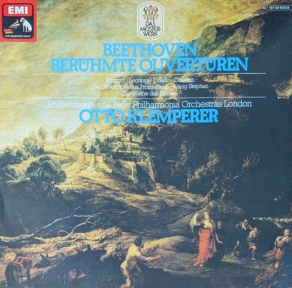 Beethoven - Otto Klemperer, New Philharmonia Orchestra, Philharmonia Orchestra - Berühmte Ouvertüren (2LP)