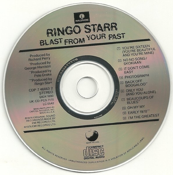 Ringo Starr - Blast From Your Past (CD)