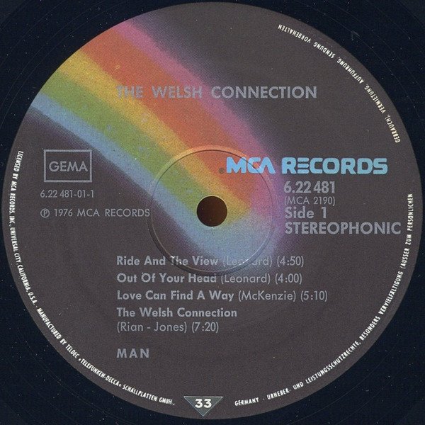 Man - The Welsh Connection (LP)