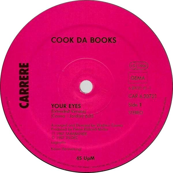 Cook Da Books - Your Eyes (12'')