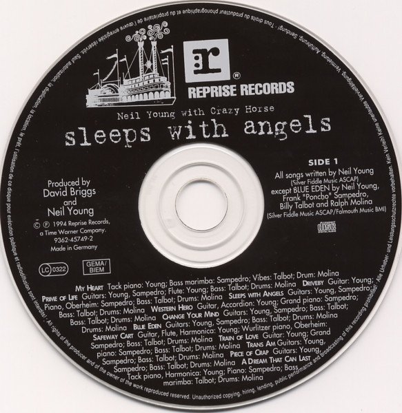 Neil Young And Crazy Horse - Sleeps With Angels (CD)