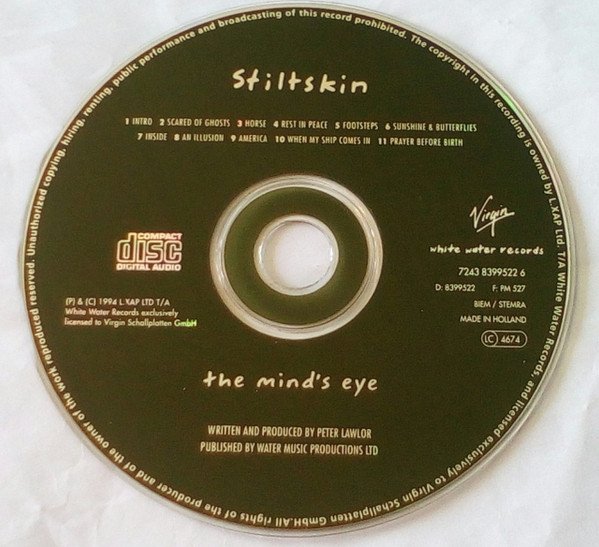 Stiltskin - The Mind's Eye (CD)
