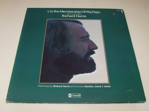 Richard Harris - I, In The Membership Of My Days (LP)