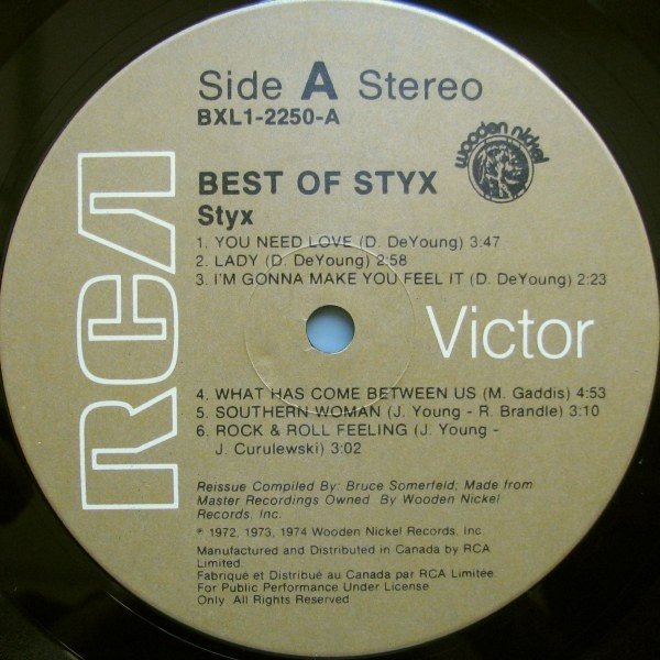 Styx - Best Of Styx (LP)