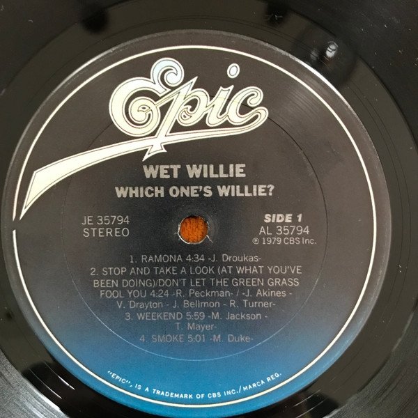 Wet Willie - Which One's Willie? (LP)
