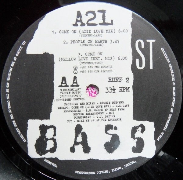 A2L - The Sound Collides With Colour And Shadows Explode E.P. (12'')