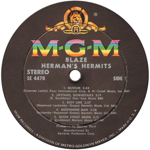 Herman's Hermits - Blaze (LP)