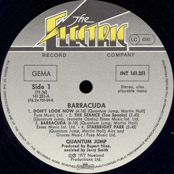 Quantum Jump - Barracuda (LP)