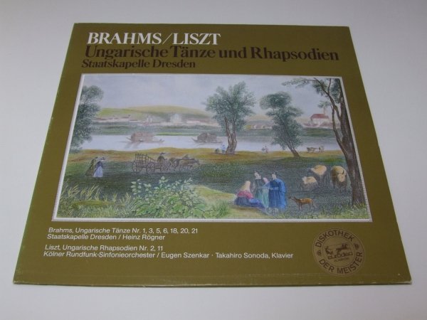 Brahms / Liszt - Staatskapelle Dresden - Ungarische Tänze Und Rhapsodien (LP)