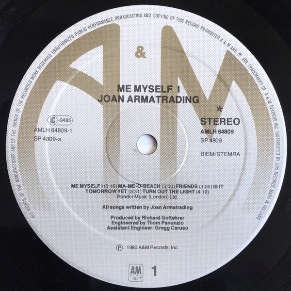 Joan Armatrading - Me Myself I (LP)