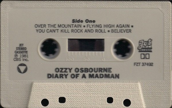 Ozzy Osbourne - Diary Of A Madman (MC)