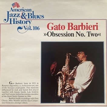 Gato Barbieri - Obsession No. 2 (In Search Of The Mystery) (LP)