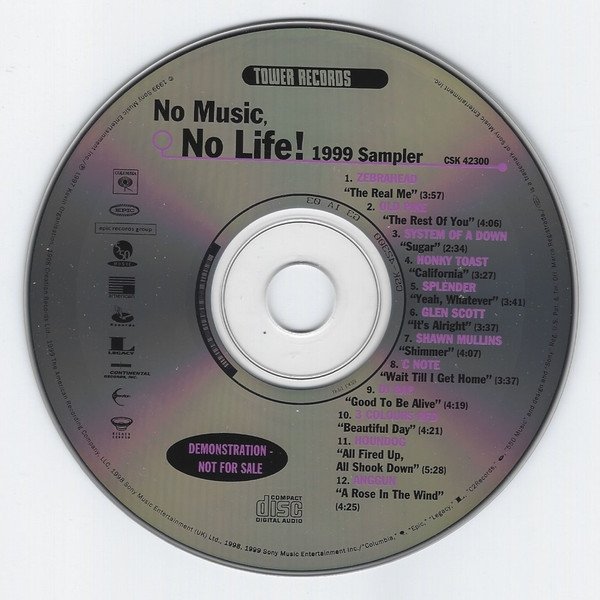 No Music, No Life! 1999 Sampler (CD)