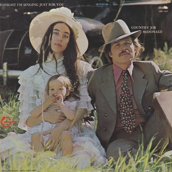 Country Joe McDonald - Tonight I'm Singing Just For You (LP)