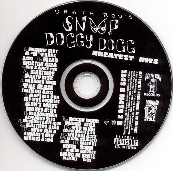 Snoop Doggy Dogg - Death Row's Snoop Doggy Dogg Greatest Hits (CD)
