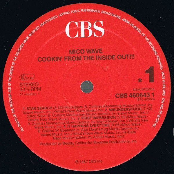 Mico Wave - Cookin' From The Inside Out!!! (LP)