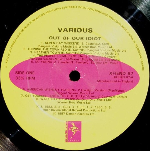 Elvis Costello, Various Artists - Out Of Our Idiot (LP)