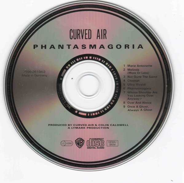 Curved Air - Phantasmagoria (CD)