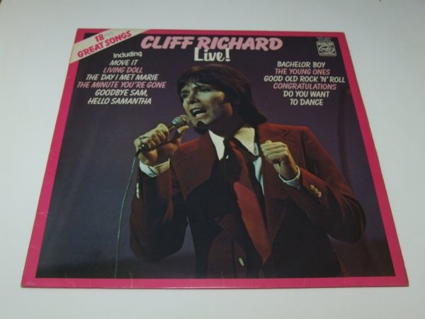 Cliff Richard - Cliff Richard Live! (LP)