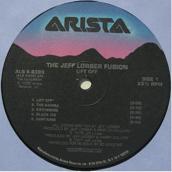 Jeff Lorber Fusion - Lift Off (LP)