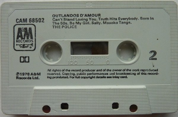 The Police - Outlandos D'Amour (MC)