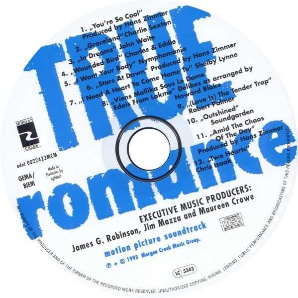 True Romance • Motion Picture Soundtrack (CD)