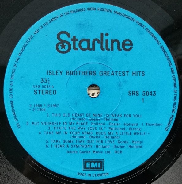 Isley Brothers - Greatest Hits (LP)