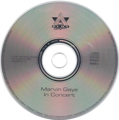 Marvin Gaye - In Concert (His Greatest Hits Live) (CD)