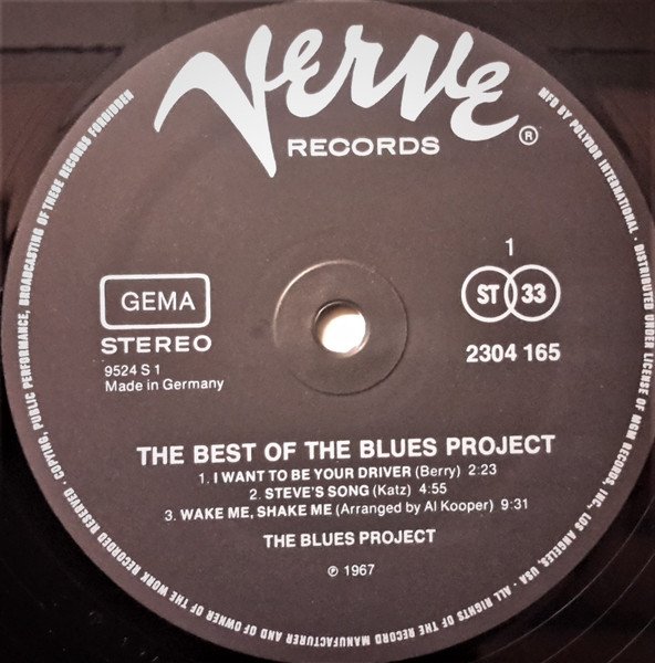 The Blues Project - The Best Of The Blues Project (LP)