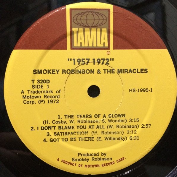 Smokey Robinson And The Miracles - 1957 1972 (2LP)
