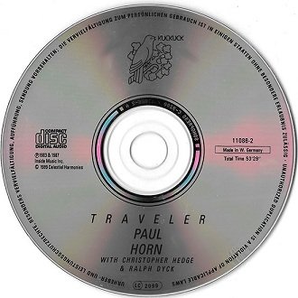 Paul Horn With Christopher Hedge And Ralph Dyck - Traveler (CD)