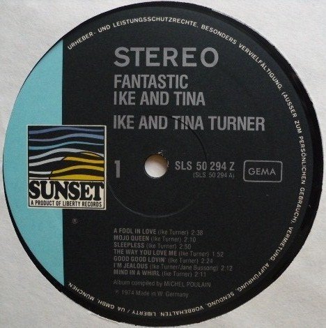 Ike &amp; Tina Turner And The Ikettes - Fantastic Ike &amp; Tina (LP)