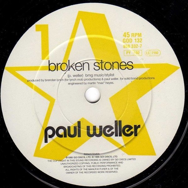 Paul Weller - Broken Stones (7'')