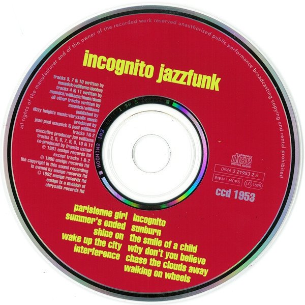 Incognito - Jazzfunk (CD)