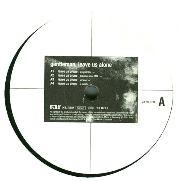 Gentleman - Leave Us Alone / Fire Ago Bun Dem (12'')