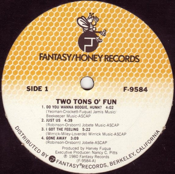 Two Tons O' Fun - Two Tons O' Fun (LP)