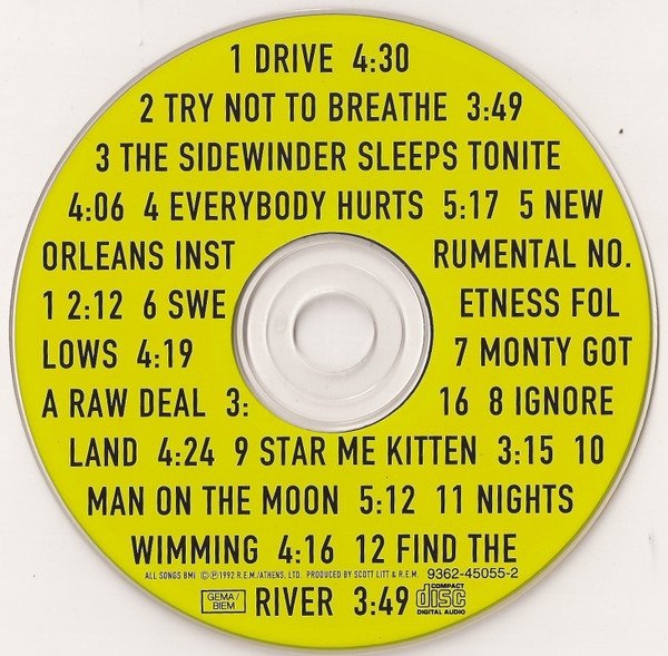 R.E.M. - Automatic For The People (CD)
