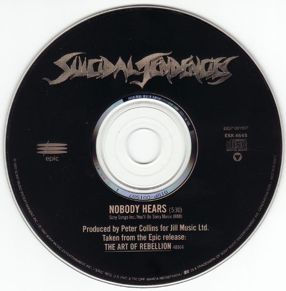 Suicidal Tendencies - Nobody Hears (Singiel)