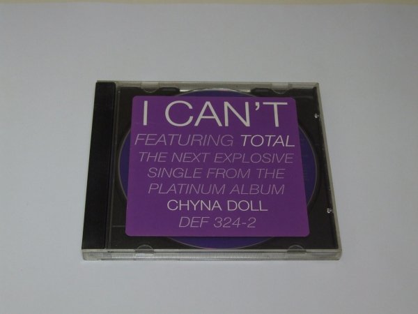 Foxy Brown Featuring Total - I Can't (Maxi-CD)