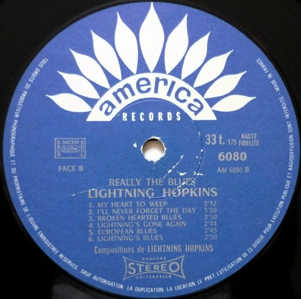 Lightning Hopkins - Really The Blues (LP)