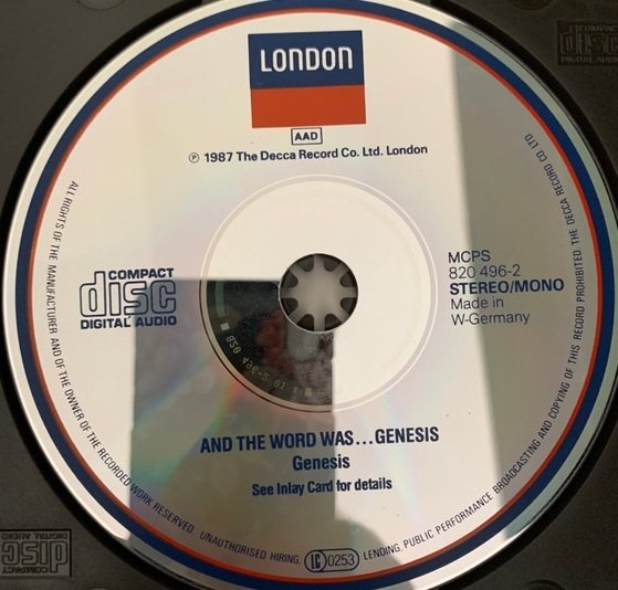 Genesis - And The Word Was... (CD)