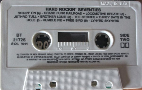 Hard Rockin' 70's (MC)