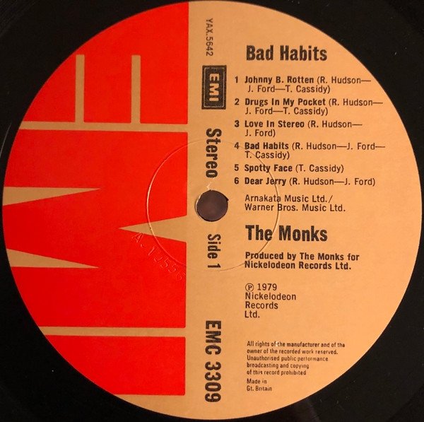 The Monks - Bad Habits (LP)