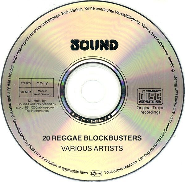 20 Reggae Blockbusters (CD)