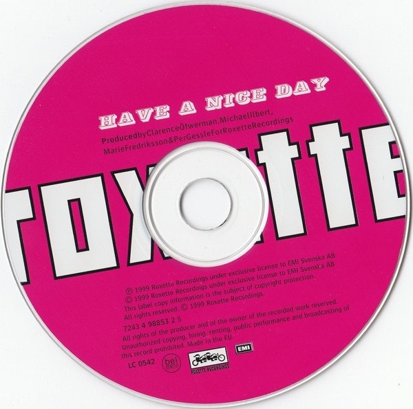 Roxette - Have A Nice Day (CD)